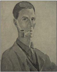 Portrait of Bo Elson von Zweigbergk: Self-portrait